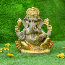 Load image into Gallery viewer, 1.2FEET Haridra Eco-Friendly Ganpati | Plant-A-Ganesha