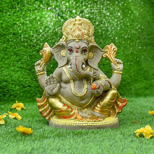 Load image into Gallery viewer, 1.2FEET Haridra Eco-Friendly Ganpati | Plant-A-Ganesha