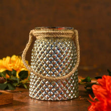 Load image into Gallery viewer, Silver Rope Jar