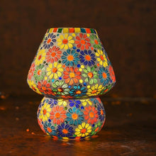Load image into Gallery viewer, Vibrant Mosaic Table Lamp