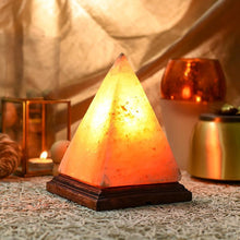 Load image into Gallery viewer, Himalayan Pink Salt Pyramid Glow Lamp