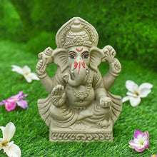 Load image into Gallery viewer, 9INCH Vishwanetra Eco-Friendly Ganpati | Plant-A-Ganesha