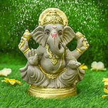 Load image into Gallery viewer, 10INCH Umaputra Eco-Friendly Ganpati | Plant-A-Ganesha