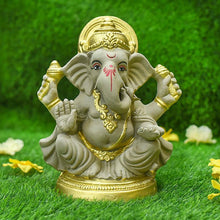 Load image into Gallery viewer, 10INCH Umaputra Eco-Friendly Ganpati | Plant-A-Ganesha