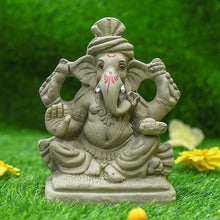 Load image into Gallery viewer, 9INCH Pagdi Pramukha Eco-Friendly Ganpati | Plant-A-Ganesha