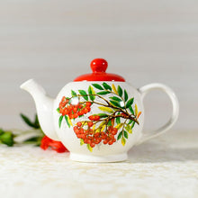 Load image into Gallery viewer, Floral Tea Pot