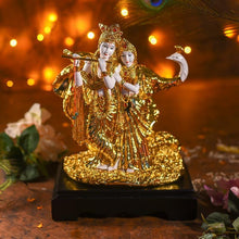 Load image into Gallery viewer, Divine Radha Krishna With Peacock