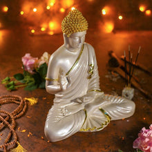Load image into Gallery viewer, White Blessing Buddha Statue
