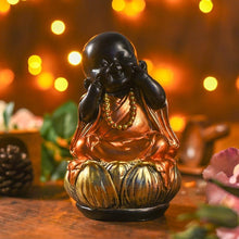Load image into Gallery viewer, Little Baby Monk on Lotus Showpiece