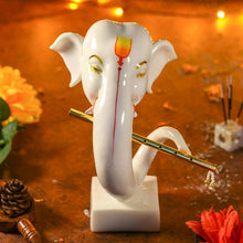 Load image into Gallery viewer, Divine Ganesha Head with Flute