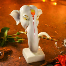 Load image into Gallery viewer, Divine Ganesha Head with Flute