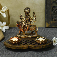 Load image into Gallery viewer, Durga Maa Candle Holder
