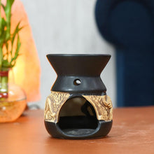 Load image into Gallery viewer, Stunning Handmade Elephant Engraved Aroma Diffuser Tealight Holder