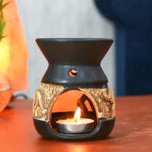 Load image into Gallery viewer, Stunning Handmade Elephant Engraved Aroma Diffuser Tealight Holder