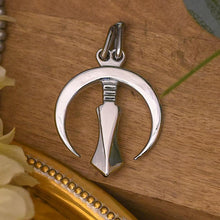 Load image into Gallery viewer, Crescent Moon Hair Pin
