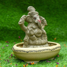 Load image into Gallery viewer, 7INCH Pagdi Shubham Eco-Friendly Ganpati