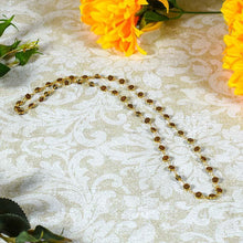 Load image into Gallery viewer, Golden five faces Rudraksha Mala