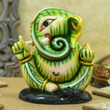 Load image into Gallery viewer, Exclusive Green Ganesh Showpiece