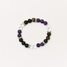 Load image into Gallery viewer, Aquarius Zodiac Crystal Bracelet