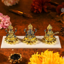 Load image into Gallery viewer, Divine Laxmi Ganesha Saraswati Idols