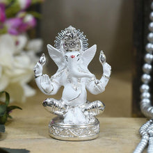 Load image into Gallery viewer, Silver Plated Laddu Ganesha