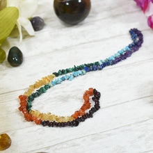 Load image into Gallery viewer, 7 Chakra Crystal Healing Natural Stone Mala