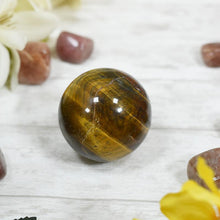Load image into Gallery viewer, Tiger Eye Natural Ball
