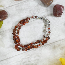 Load image into Gallery viewer, Carnelian Crystal Healing Natural Bracelet | Stability & Motivation