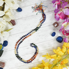 Load image into Gallery viewer, 7 Chakra 6mm Beaded Mala