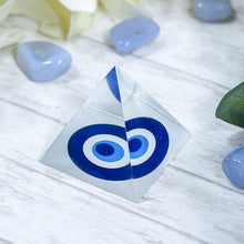 Load image into Gallery viewer, Feng Shui Evil Eye Pyramid