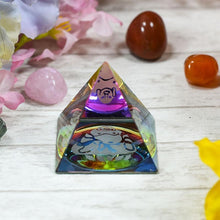Load image into Gallery viewer, Feng Shui Laughing Buddha Crystal Pyramid⎮Positive Energy & Vastu Correction