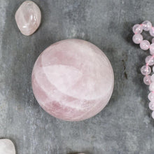 Load image into Gallery viewer, Rose Quartz Natural Ball / Sphere