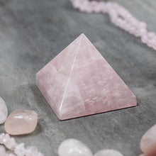 Load image into Gallery viewer, Rose Quartz Pyramid