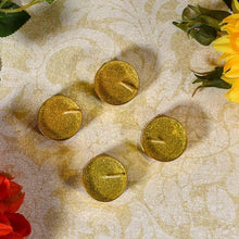 Load image into Gallery viewer, Dazzling Golden Candle (Set of 4)