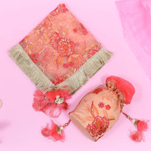 Load image into Gallery viewer, Magnificent Magnolia Potli & Thali Cover Set