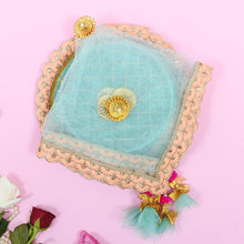 Load image into Gallery viewer, Lush Blue Thali Cover