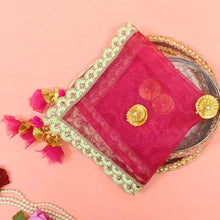 Load image into Gallery viewer, Majestic Mint & Rani Thali Cover
