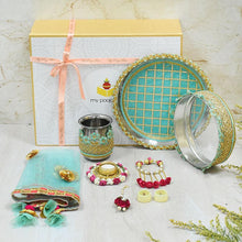 Load image into Gallery viewer, My Majestic Mint Karwa Chauth Box