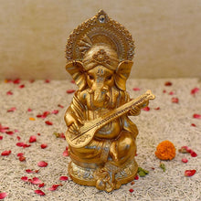 Load image into Gallery viewer, Lord Ganesha Playing Sitar Idol⎮Ganesh Chaturthi