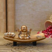 Load image into Gallery viewer, Joyful Baby Monk T-light & Incense Holder