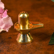 Load image into Gallery viewer, Auspicious Shivling (Brass)