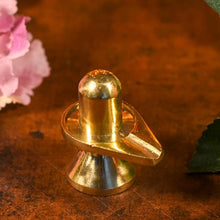 Load image into Gallery viewer, Auspicious Shivling (Brass)