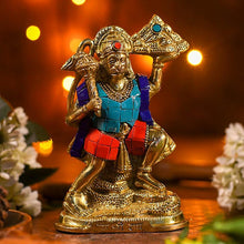 Load image into Gallery viewer, Auspicious Colourful Lord Hanuman Idol