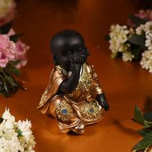 Load image into Gallery viewer, Sitting Baby Monk Figurine In Laughing Pose