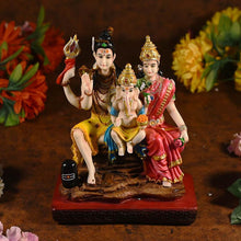 Load image into Gallery viewer, Divine Colorful Shiv Parivar Statue