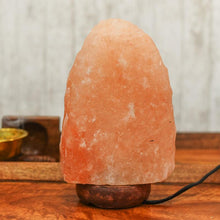 Load image into Gallery viewer, USB Himalayan Pink Salt Naturally Carved Glow Lamp