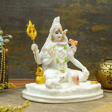 Load image into Gallery viewer, Divine Marble Dust Shiv Idol/Murti