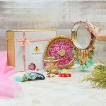 Load image into Gallery viewer, Mint & Rani Gift Box for Karwa Chauth (Set of 10)