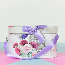 Load image into Gallery viewer, Violet Cage Theme Vintage Tea Cups (Set of 2)