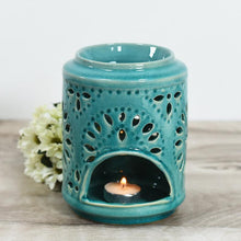 Load image into Gallery viewer, Teal Blue Designer Aroma Diffuser
